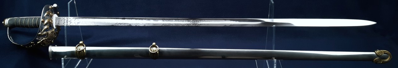 British WW1 1874 Pattern 2nd Life Guards Officers Sword of QM Capt Hugh Llewellin Hidden MC 2
